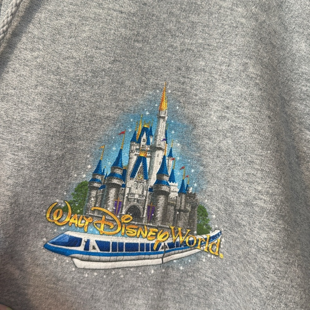 WDW Grey Zip-Up - Picture 2 of 4